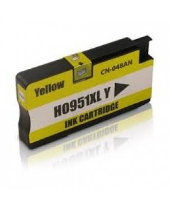 Cartucho de Tinta Compatível com HP 951XL CN-048N Amarelo 19,5ml para 8100 8600 8610 8620 251 | MICROJET