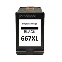 Kit 2 Cartuchos de Tinta Compatíveis com HP 667XL Preto + Colorido para 1275 2774 2776