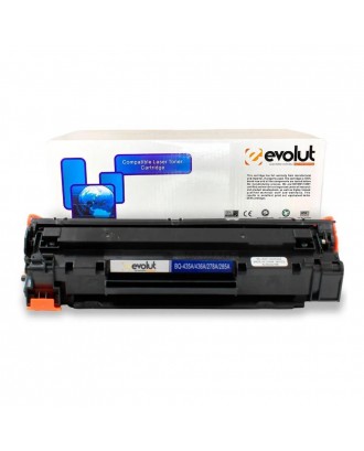 TONER COMPATÍVEL HP CB435A CB436A CE285A UNIVERSAL | P1005 P1505 M1120 M1212 M1130 | EVOLUT 2K