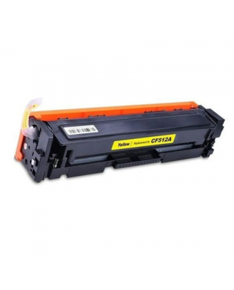 Toner Compatível com HP CF512A CF532A Amarelo para M154NW M180N M181FW | PREMIUM 0.9K