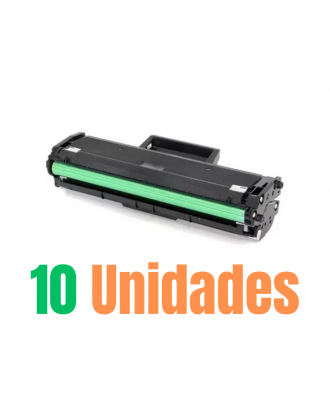 Kit 10x Toner Compatível com Samsung MLT-D111N D111S Chip Atualizado para M2020FW M2070W | PREMIUM 1K