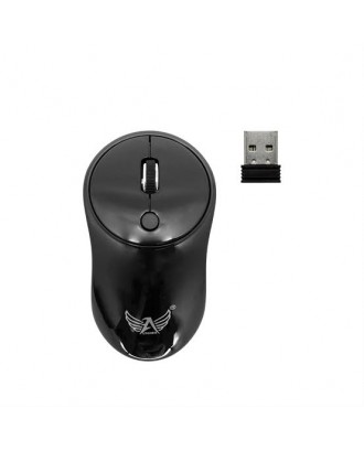 Mouse Sem Fio AG-822 Óptico Preto | ALTOMEX