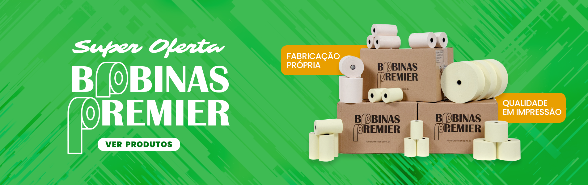 Banner Oferta em Bobinas