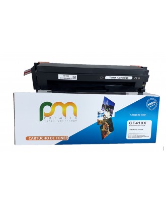 Toner Compatível com HP CF410X Preto para M452DW M452DN M477FDW M477FNW | PREMIER 6.5K